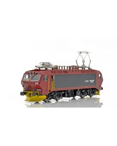 Topline Lokomotiver, NMJ Topline model of the NSB EL17.2231  in new design red/black livery, DC. , NMJT80.203