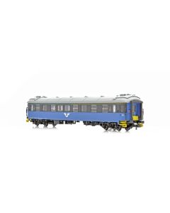 Topline Personvogner, NMJ Topline model of SJ AB3 4870 1/2 Class coach in the blue/black livery Version 2., NMJT203.401