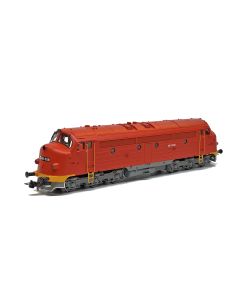Topline Lokomotiver, nmj-topline-90206-mav-m61-008-orange-dc-HO, NMJT90214