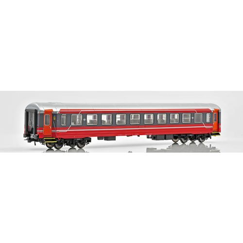 Topline Personvogner, NMJ Topline model of the NSB B3-6 25651, 2nd class passenger coach in NSB`s latest design., NMJT106.501